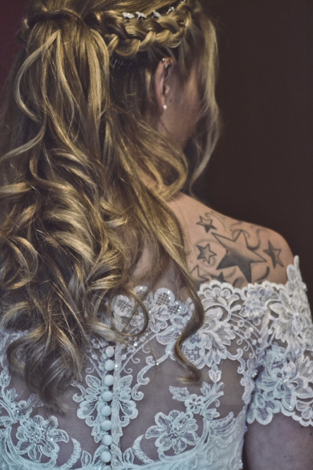 braut tattoo romantik